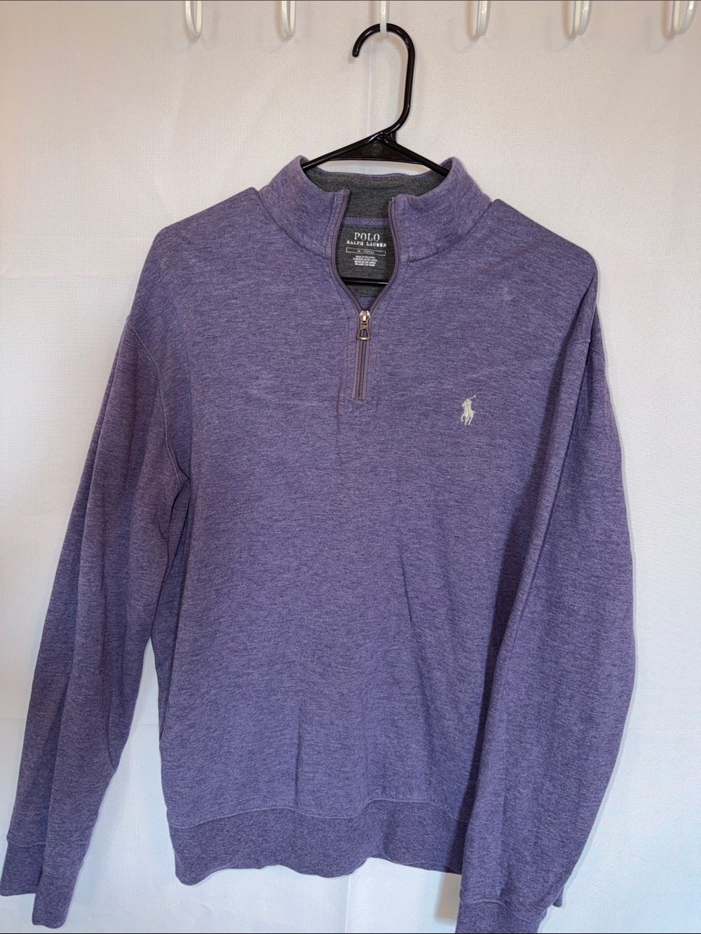 Polo by Ralph Lauren Heather Purple Half-Zip Pullover